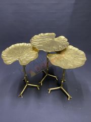 Yaprak sehpa-döküm sehpa