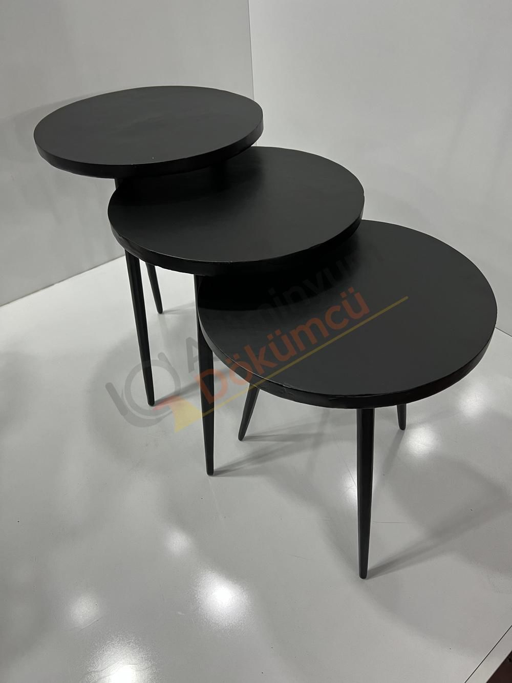 Yuvarlak sehpa döküm