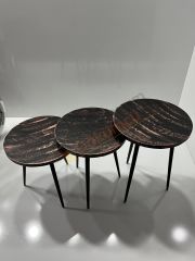 Yuvarlak sehpa döküm