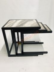 Metal c sehpa üçlü