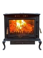 Döküm soba kare yan kapak alt küllük