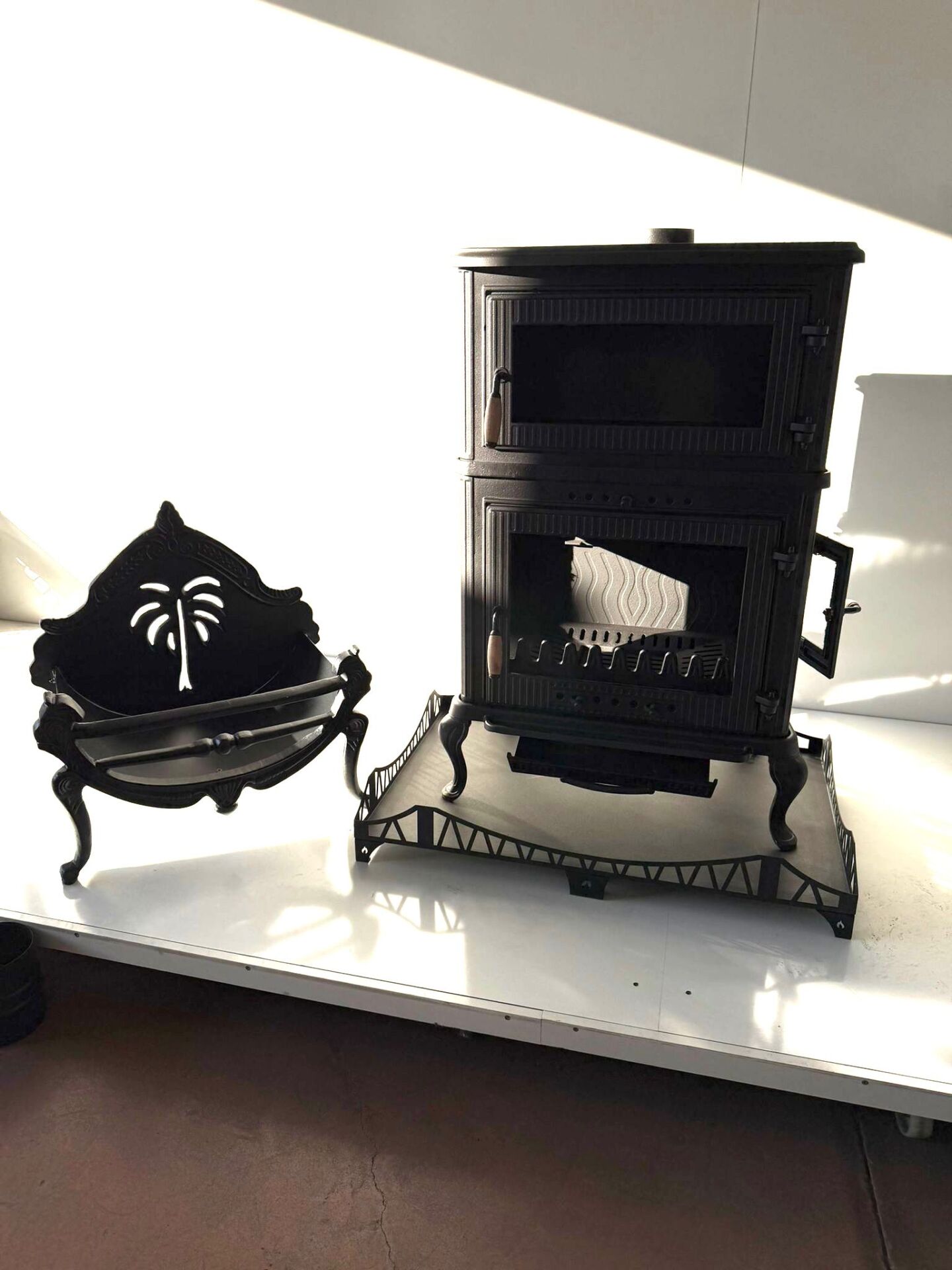 Kare plazma odunluk büyük altlık