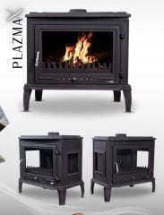 Plazma soba yan cam diğer yan taraf kapak alttan küllük