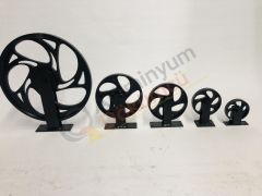 Döküm teker 10 cm lik modern