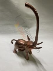 Döküm fil-tuvalet kağıtlık-fil döküm