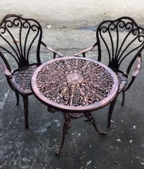 Kuğu kollu sandalye Osmanlı masa