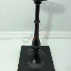 Döküm masa ayak kare tabanlı orta dolu damla model