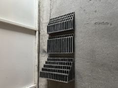 Metal ızgara (20x50x4 cm)