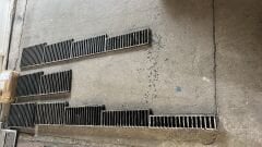 Fabrika giriş ızgarası metal(25x50x2cm)