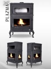 Döküm fırınlı kare soba yeni model
