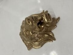 Döküm Aslan başı aslan kafası