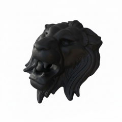 Döküm Aslan başı aslan kafası
