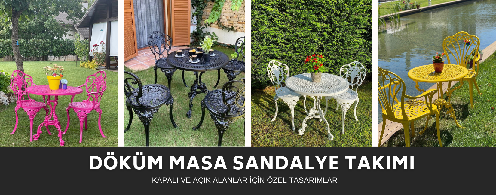 döküm sandalye takım